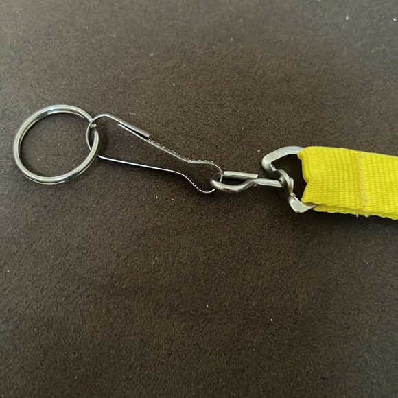 Kellogg’s Corn Pops cereal Lanyard key chain, yellow with red print New - Picture 6 of 16